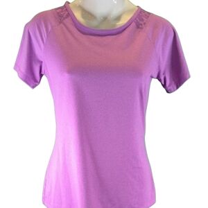 Columbia Lavender Short Sleeve Women's Top